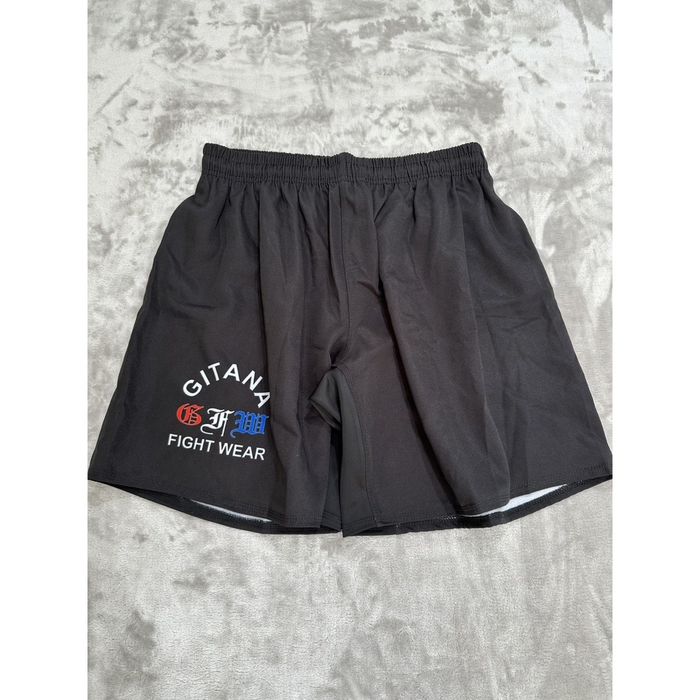 Jiu Jitsu BJJ No Gi NoGi Shorts Men's Size XL Black Los Angeles Gitana Fightwear